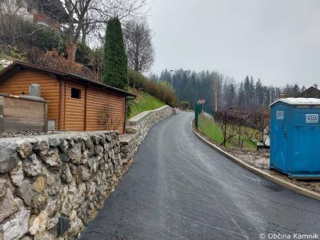 Izgradnja podpornih zidov ter obnova infrastrukture v naselju Markovo (4)